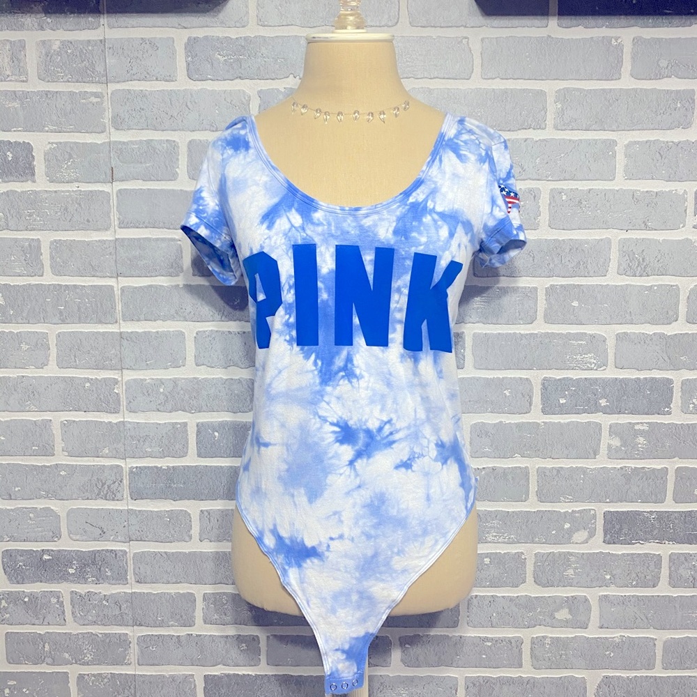 PINK Fourth of July bodysuit